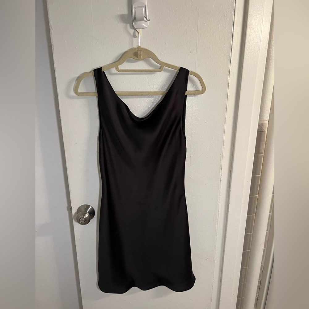 NORMA KAMALI mini black dress